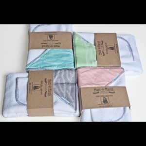 Baby/toddler hooded towel and washcloth set